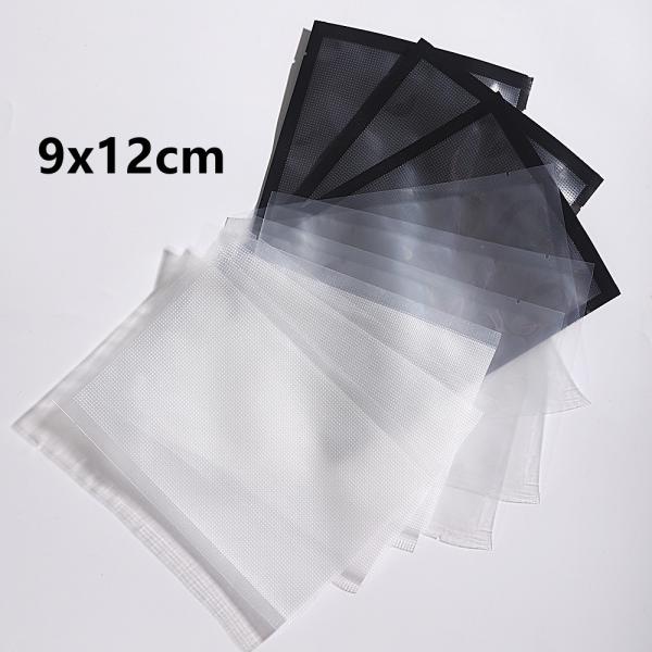 Heavy Duty QS Clear Black Vacuum Seal Bags Precut 5mil Recyclable