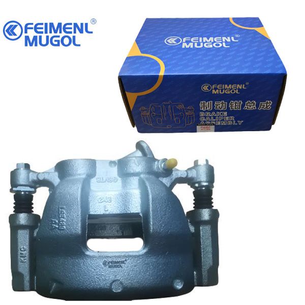 Heavy Duty MK29-2011-AA Front Left Disc Brake Caliper for Ford Transit V362 Commercial Vehicles Designed for Daily Transport Applications.