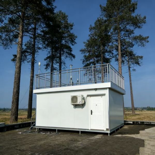 Automated Continuous Ambient Air Quality Monitoring System Hazards Detection Station