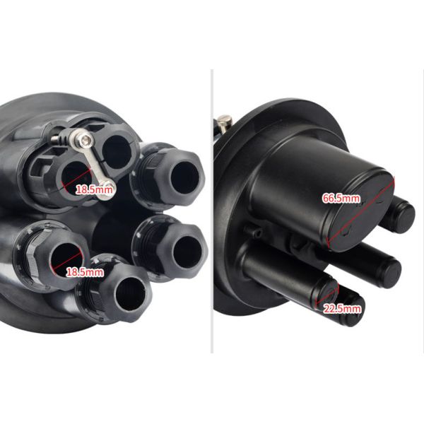 Dome Type IP68 Fiber Optic Cable Joint Closure with 48/96/144 Cores and 24/48/72/96/144/288F Capacity