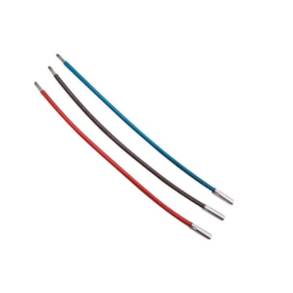 Кольцо кабеля ключевой цепи TPU веревочки провода нержавеющей стали нейлона ключевое