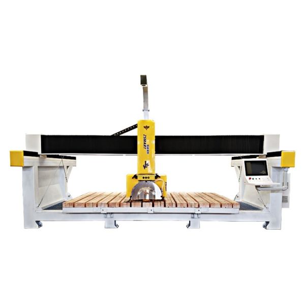 ZEUS Custom Color 5 Axis Stone CNC Cutting Machine 220V/380V High Rigidity Design Long Service Life 3200mm Max Cutting Length
