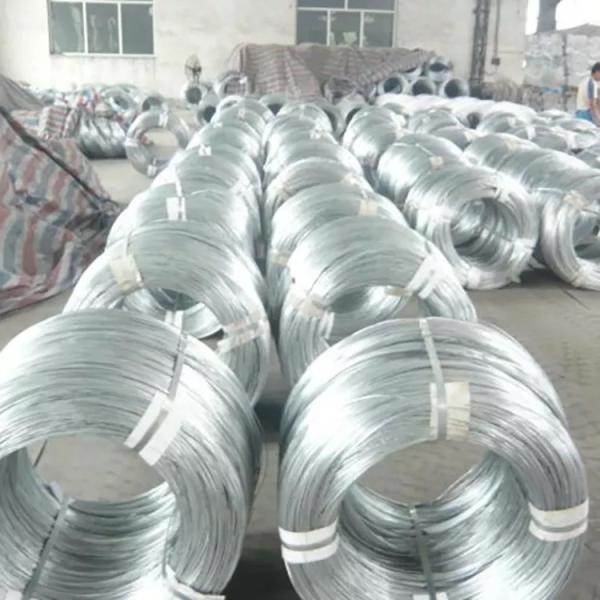 Q195 Steel Rod  Low Carbon Galvanized Wire For Construction Iron Binding Iron