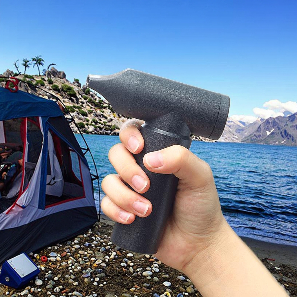 Multifunction High Speed Portable Handheld Type-C Charging Multi Function Super Powerful Air Blower Mini Turbo Jet Fan