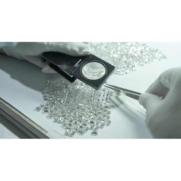 VVS 1ct Раздавленный лед Радиоактивный отрезанный мойсанит Бриллиантовый Синий Меле Мойсанит