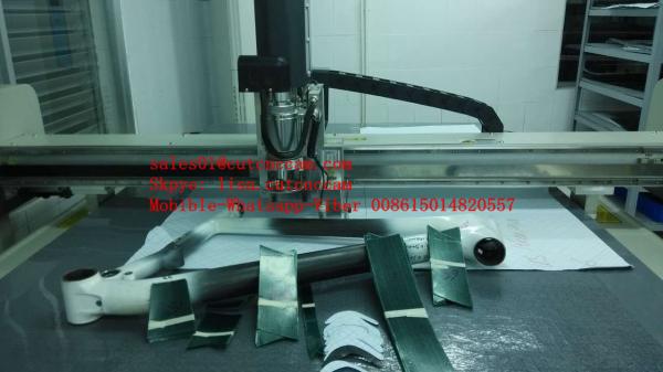 Impregnated Pre-preg Carbon Fabric Bat Golf Clubs Composite Material Cutting Machine