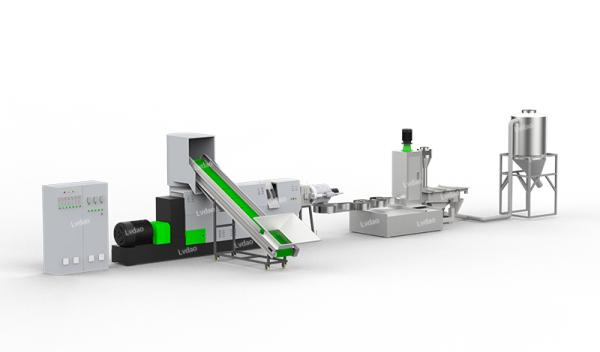 PE Films Agglomerator Machine Recycling Plastic Granules Making Machine