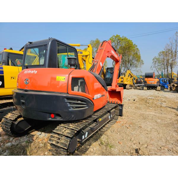 Powerful Mini Used Excavator Equipment Kx183-3 8 Ton Digger Crawler