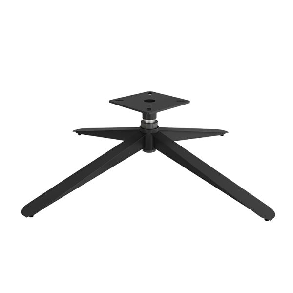 Thickened Cross Leg Sprayed Iron Base Bracket for Four-Legged Office & Sofa Chair Computer Chair Base Plate Fittings