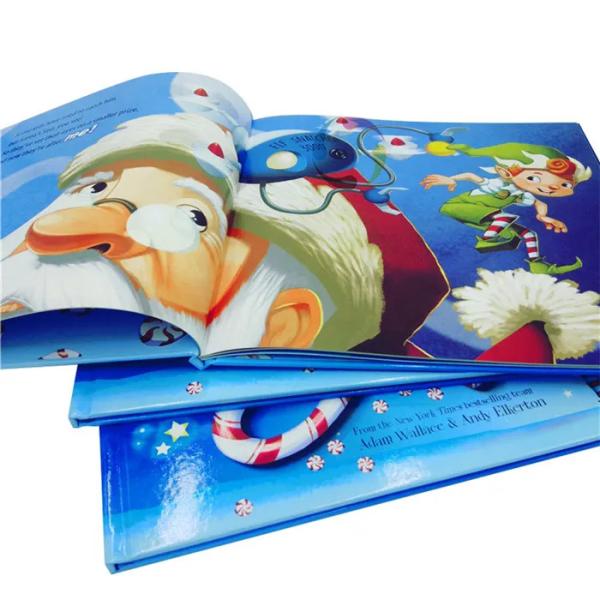 Silkscreen Printed Customized Book Printing Waterproof Hardcover Book Printing