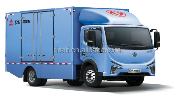 4X2 приводное колесо Dongfeng 4,5 тонны грузовой грузовик с грузовым баком размеры 4130X2050X400 мм