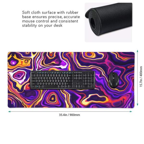 Rectangular Smooth Surface Custom Logo Print Mouse Pads for Trade Show Giveaways