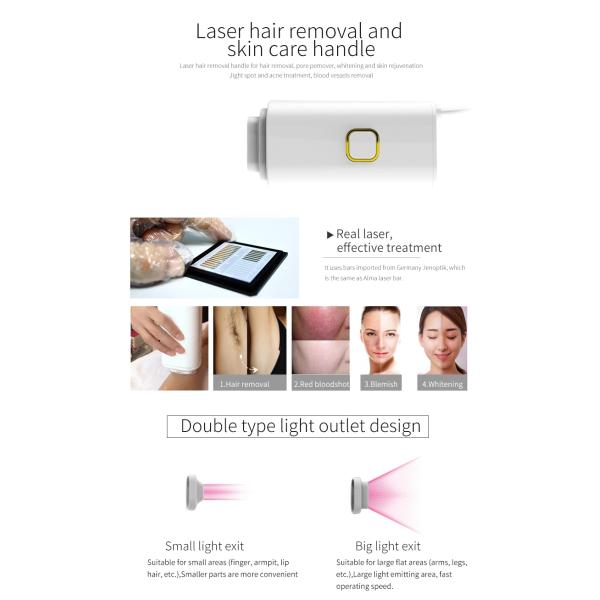 808NM Diode Laser Skin Care Depilation Home Use Beauty Device