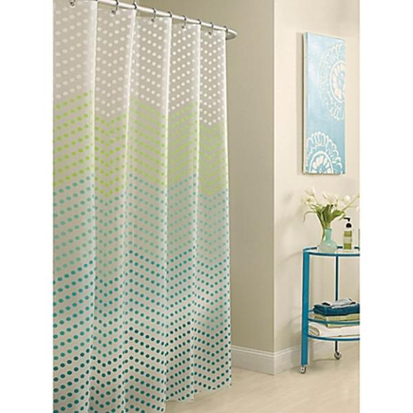 Mould Proof PEVA Stylish Waterproof Shower Curtain Eco Friendly For Bathroom