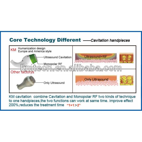 Система вакуумной кавитации 25 кГц 40 кГц Настольная машина для похудения