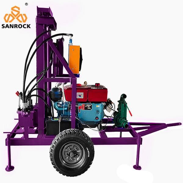 携帯水井掘削リグ パワー 22HP 水力掘削機 深水井掘削リグ