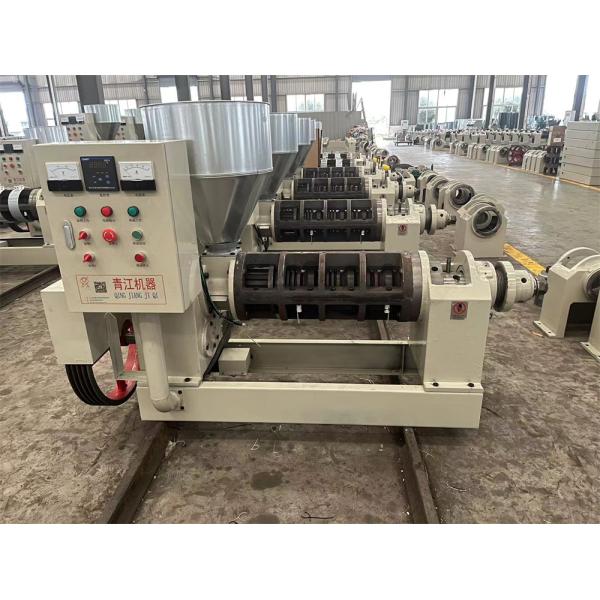 Low Oil Residual 200kg/H Hot Oil Press Machine High Oil Yield Sunflower oil Milling Machine