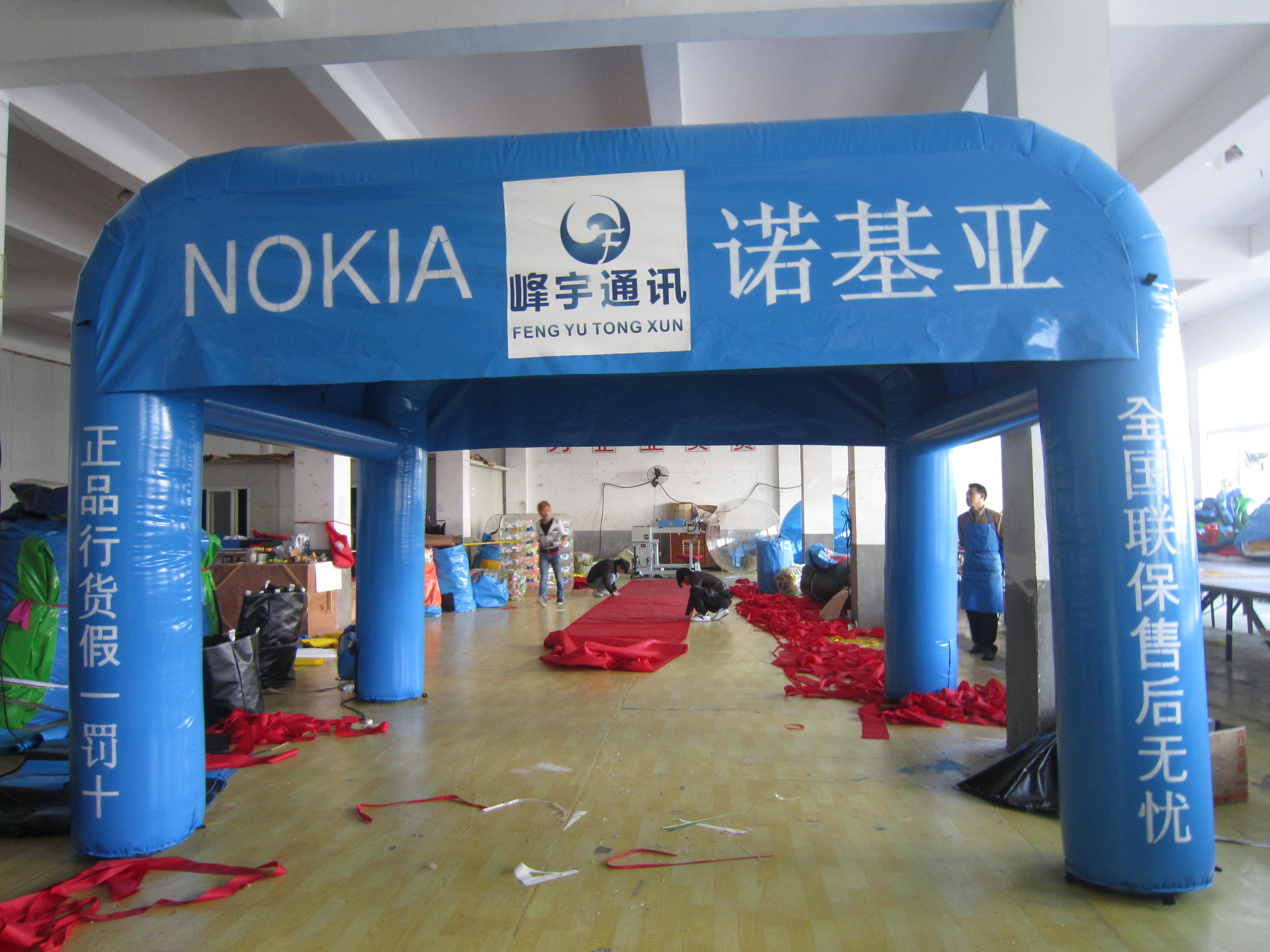 Wholesale Advertising Inflatable Tent Air Tight Inflatable Arch Tent Funny Portable Dome Tent for Camping Party