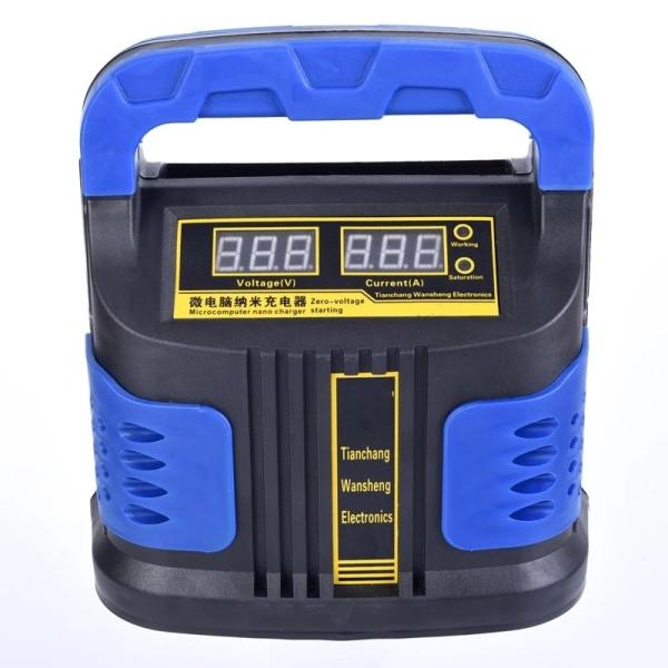 LED Display Pulse 35 200AH Intelligent Car Battery Charger SLA GEL VRLA