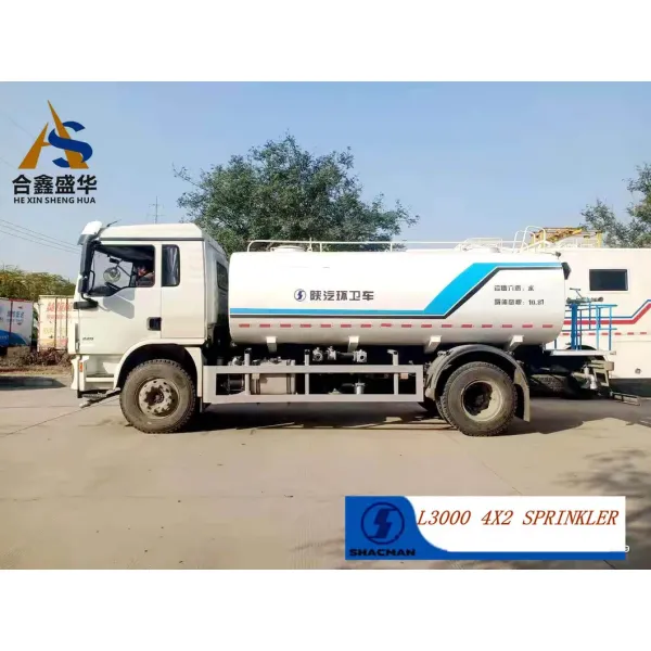 Chinese Water Tank Truck Sprinkler Tanker Watering Spray Truck for Sale# Shacman