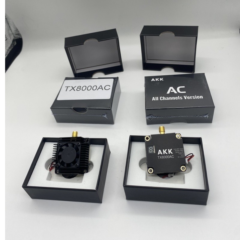 AKK 8W 5.8G Ультра видео передача 5.8Ghz беспилотный видео передатчик 8W VTX 96CH