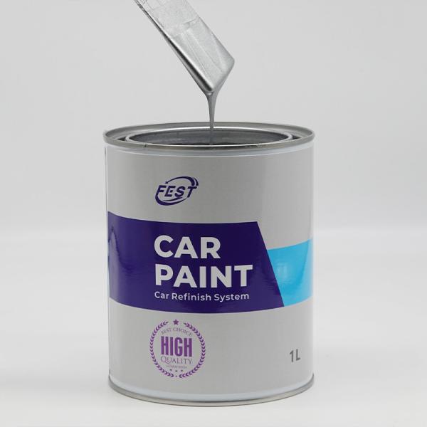 Fest Brand High Quality 1K Basecoat Used For Car Paint Repair Silver Paint