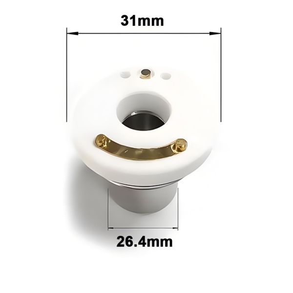D31 M11 Laser Ceramics Nozzle Holder for MAX 3000w Laser Cutting Head with 1064nm Wavelength
