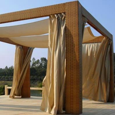 Outdoor Rattan Furniture , Beach / Riverside / Poolside Gazebo Gazebo