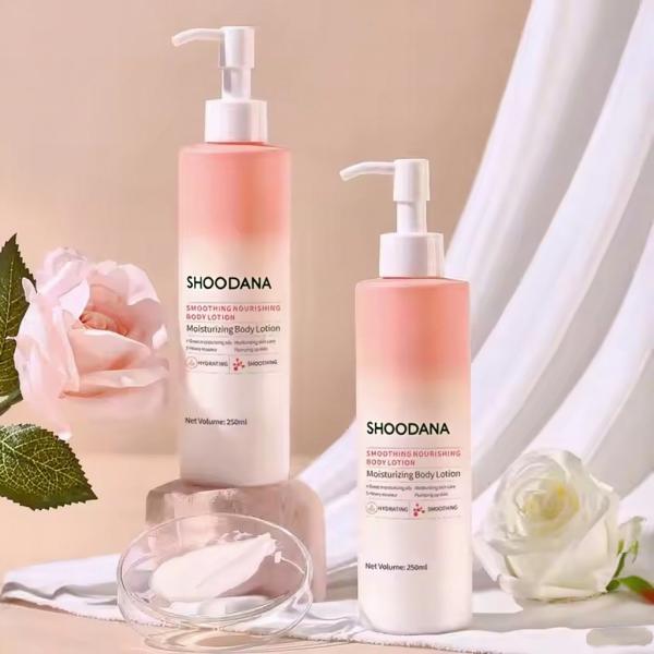 Floral Fragrance Body Lighten Lotion and Cream for Dry Skin Whitening Lotion Nicotinamide Body Lotion