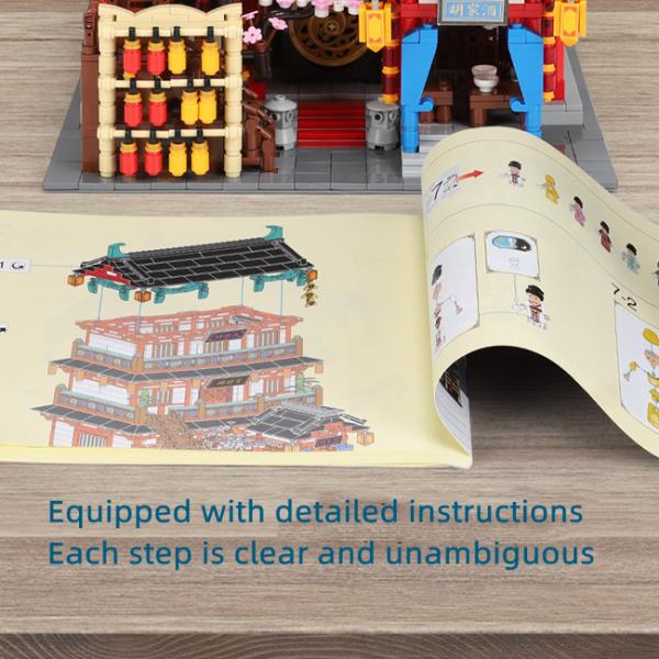 Tang Dynasty Modern Military Models Architecture ABS Plastic