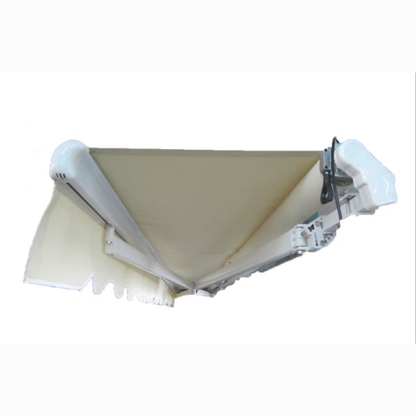 Heavy-duty outdoor retractable awning manual or motorized strong awning