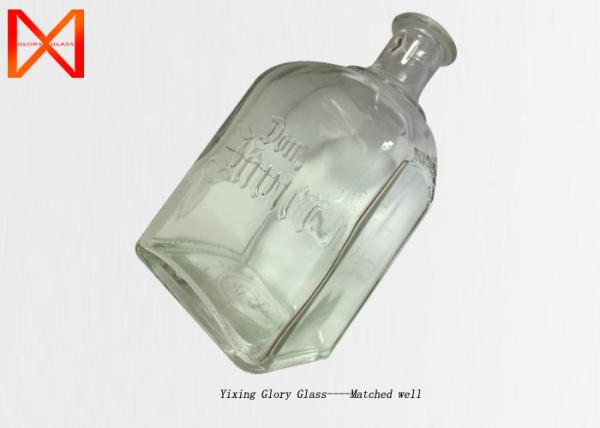 Restaurant Clear Glass Bottles Food Safe Lead Cadmium Free Healthy No Toxic