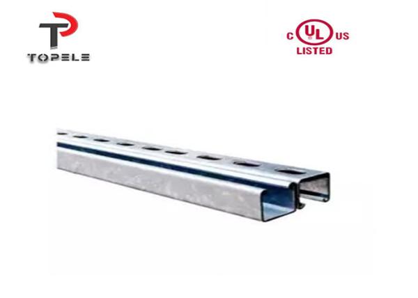 Galvanized Bline Unistrut Channel Metal For Support System 1.5mm