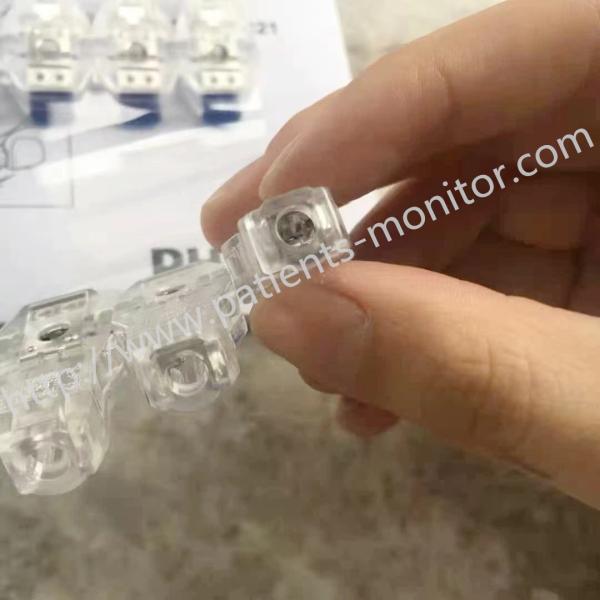 Adaptador de elétrodos reutilizável de Philip Conjunto de adaptador de snap de tabela clara REF989803166031 10 peças por saco