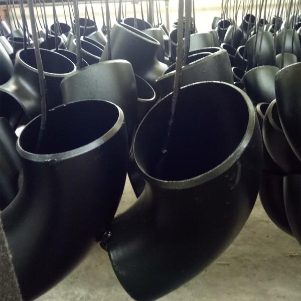B16.9 STD MS Butt Welded Pipe Fittings 1.5D Long Radius 90 Degree Bend ASME A234 SCH 40