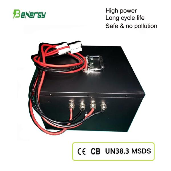 Custom 24V 100Ah Rechargeable LiFePO4 Battery For Robot Vacuum Sweeper