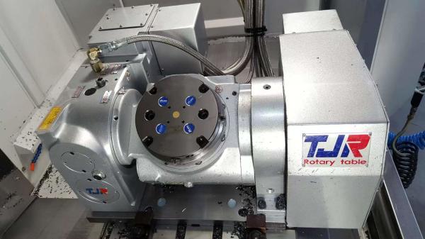 Stainless Steel CNC Machine Rotary Table , 35kg/cm2 CNC Machine Parts