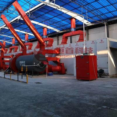 Industrial Vegetable  Fruit Drying Production Line ISO9001 AC220V Customized Length