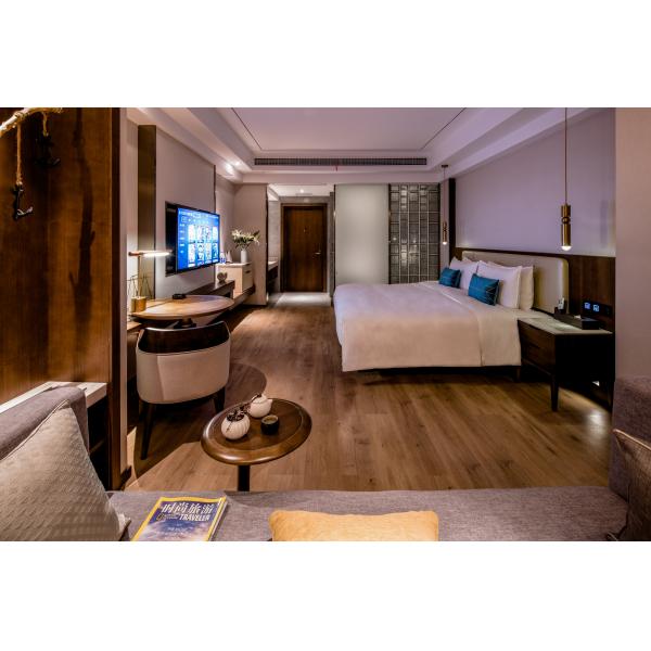 Modern Style Solid Wood Bedroom Furniture Sets, Size 2000*2000*300mm