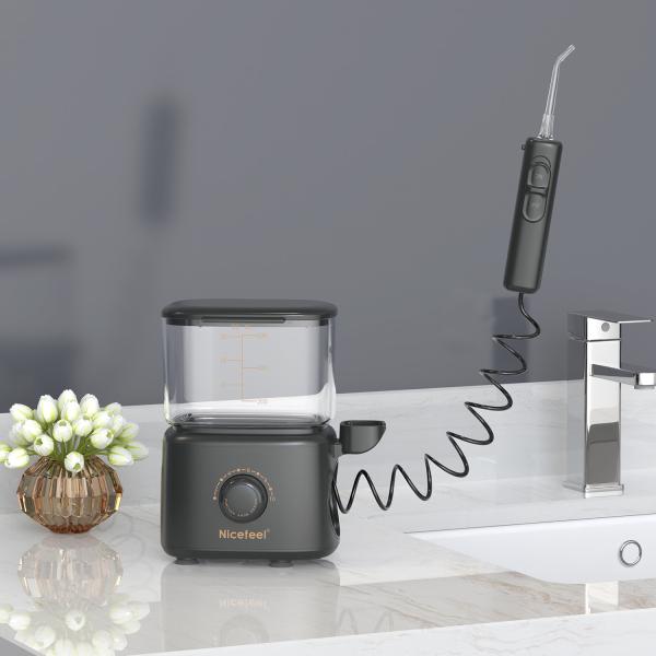 Большая польза устное Irrigator дома Flosser воды Countertop черноты цистерны с водой