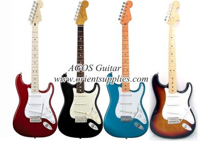 39" Electric Guitar - Replica of  "Fender Stratocaster " style solidwood optional color AG39-ST1