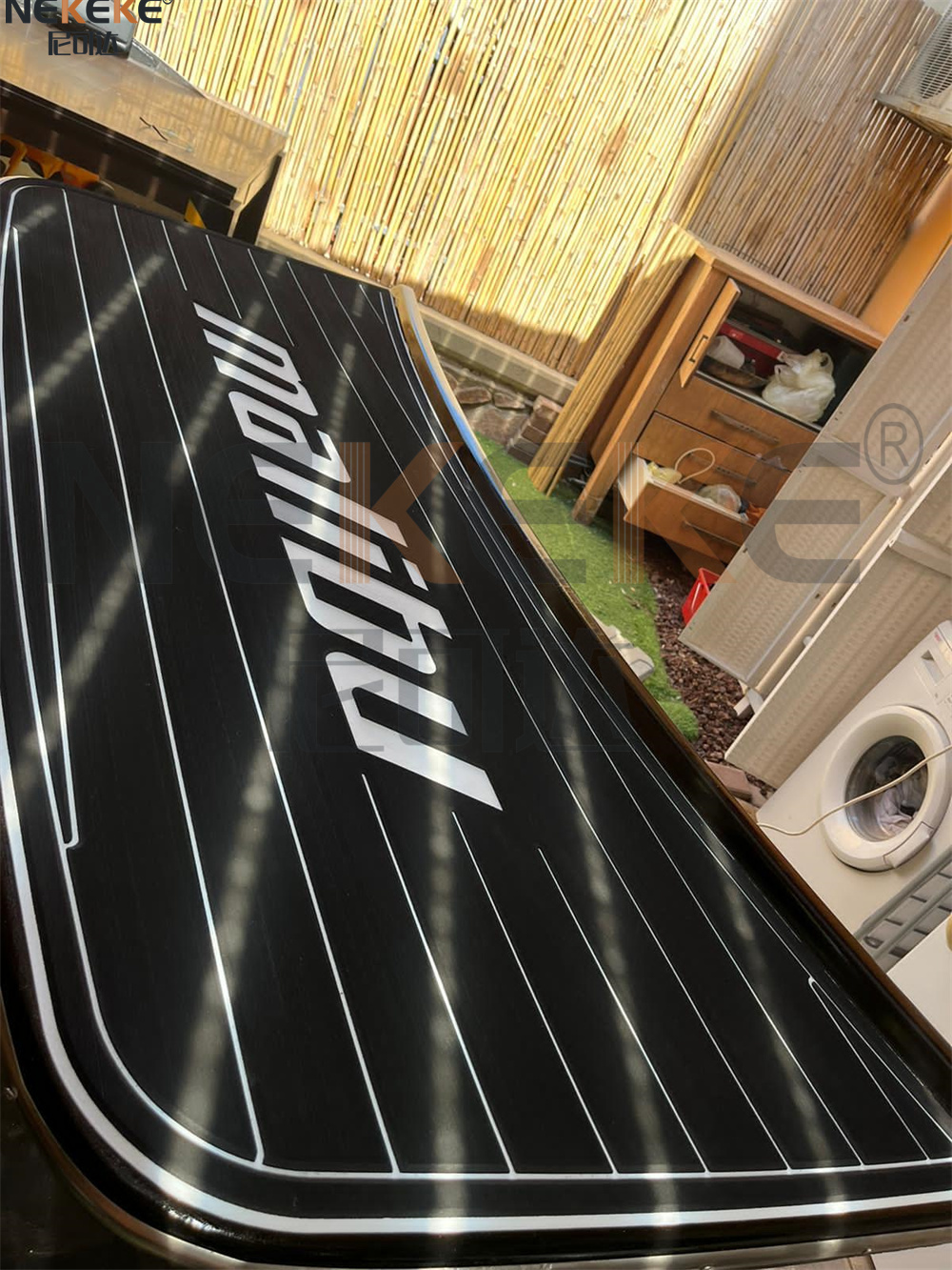 Malibu 23 LSV 2006-2009 Swim Platform EVA Faux Teak Deck Mat Marine Flooring Pad