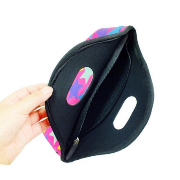 Factory price 2-5mm neoprene  cooler  bag portable  picnic insulated  bag reusable lunch bag portable tote for  food  carry case