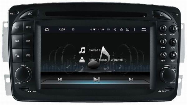 Ouchuangbo 6.2 inch digital screen car audio multimedia android 7.1 for Mercedes Benz CLK-C208 W208(1996-2008)