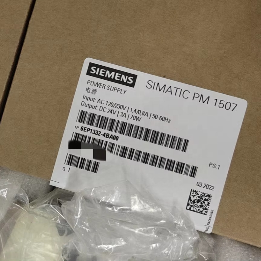Brand New SIMATIC S7-1500 Power Module PM 1507 6EP13324BA00 24V/3A Stabilized PLC Programming Power Supply