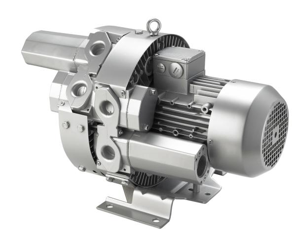 High Pressure 390mbar 480mbar Side Channel Ring Blower 3RB Series