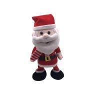 La Navidad de obstrucción Santa Plush Toy del canto los 33cm