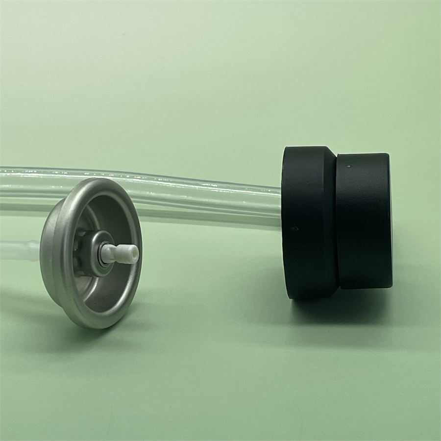 Tire Repair Spray Valve With Nozzles, Aerosol Glue Dispensing Actuator For Emergency Tire Repair And Automotive Maintenance Applications