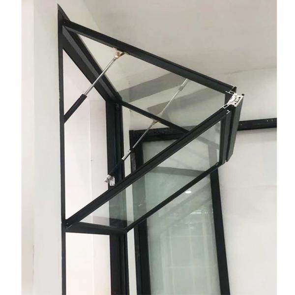 Portas de alumínio Bifold e Windows da janela de vidro da tela magnética à prova de som