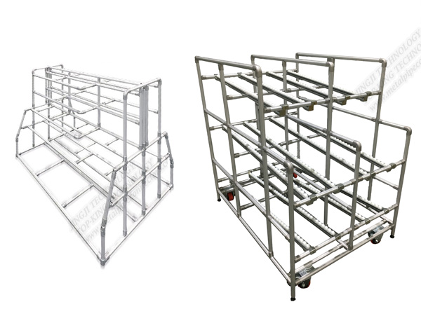 D Bracket AL-3060-1 Aluminium Construction Profiles ADC-12 For Pipe Rack
